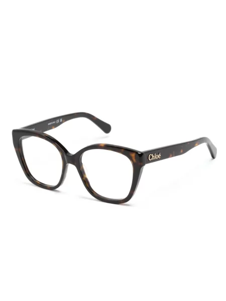 Saulės akiniai Chloé Eyewear ruda
