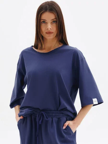 Футболка Leinle синій