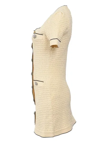 Rochie mini Self-portrait cu paiete tricotate de costum