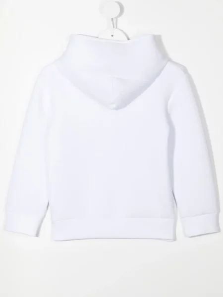 Bluza z kapturem dziecięca Bosswear biała