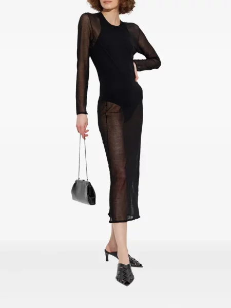 Rochie Iro transparente de costum negru