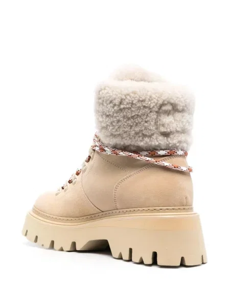 Treking trekking gležnjače Woolrich od ovčje kože