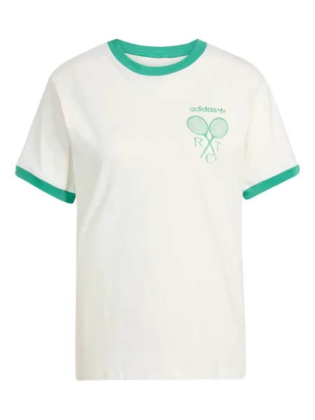 Top Adidas tenis alb