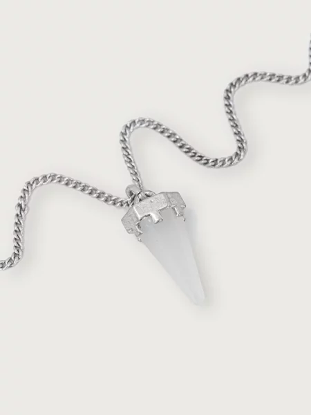 AllSaints намисто з підвіскою металеве