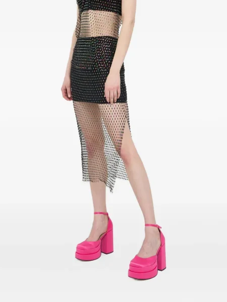 Spódnica midi Patrizia Pepe do kolan czarna