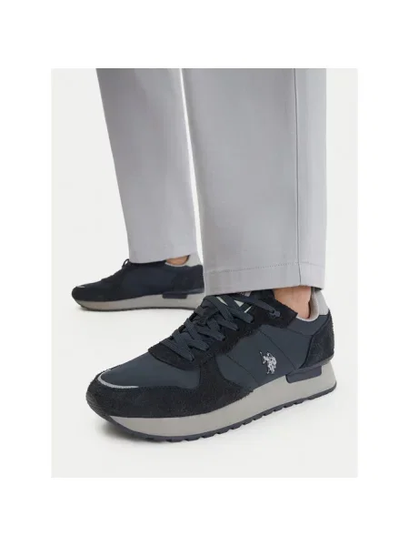 Sneakersy U.S. Polo Assn. granatowe