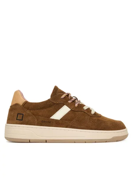 D.A.T.E. Sneakersy Court brązowy