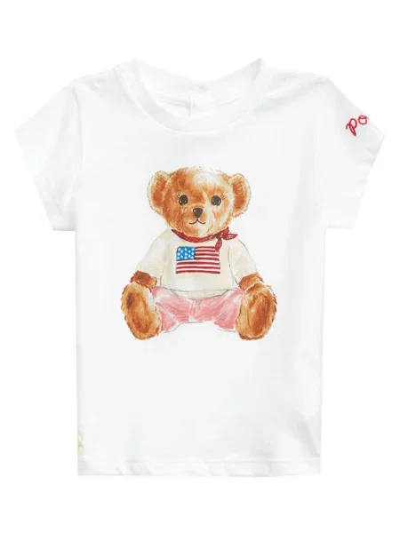 Dětské polotričko Polo Ralph Lauren bílé