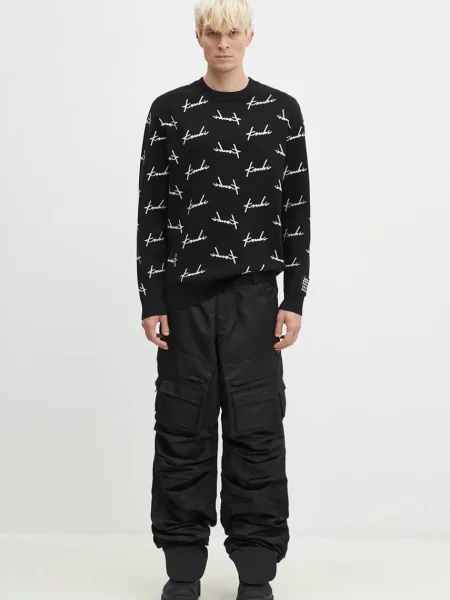 Штани Andersson Bell Pocket Bag Cargo прямі чорний