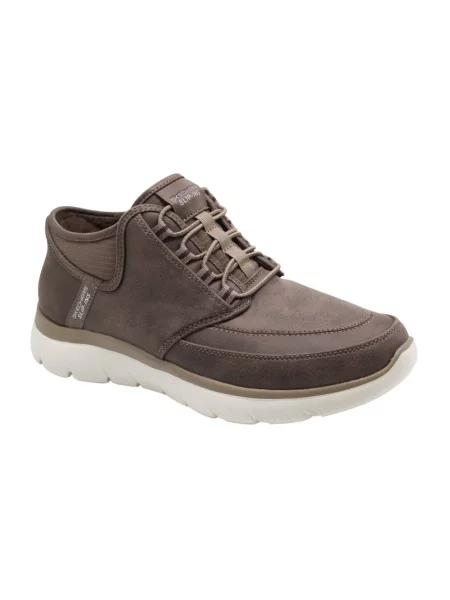 Półbuty Skechers brązowe