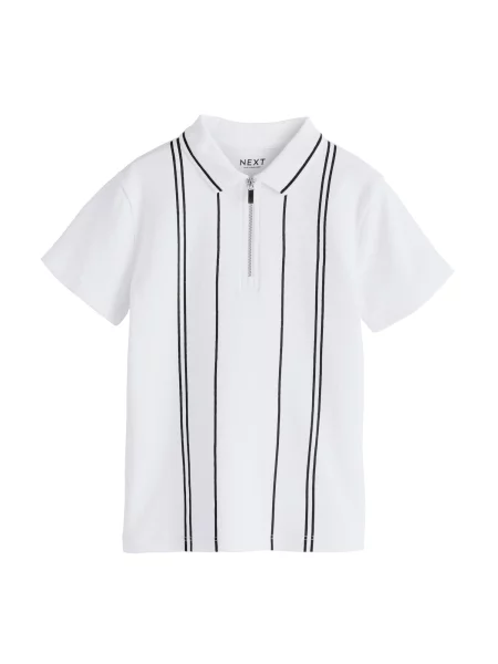 Next Tricou negru alb