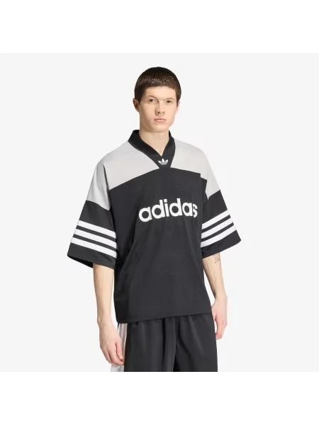 Тениска Adidas Originals от джърси бяло