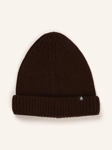 Odlo Čepice Merino Warm tmavě hnědá