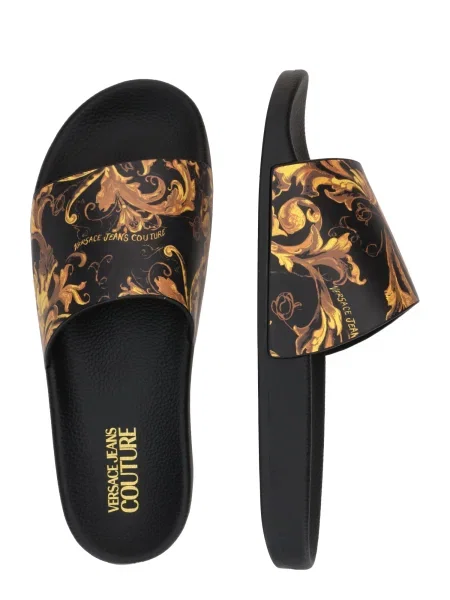 Versace Jeans Couture Šľapky čierna