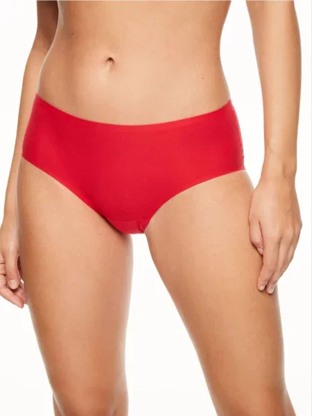 Chantelle Majtki typu hipster Kobiety Sztuczne włókno jednolity ONE SIZE czerwony