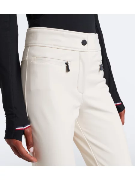 Pantaloni de schi Moncler Grenoble alb