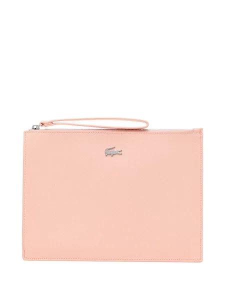 Geantă plic Lacoste roz