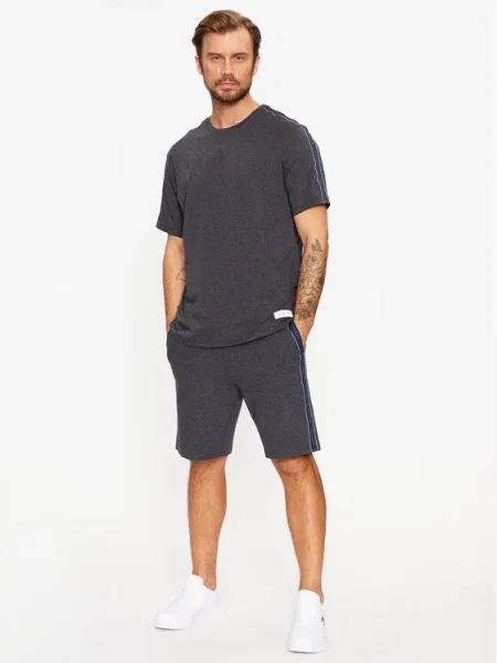 Tommy Hilfiger Tricou SS TEE LOGO gri