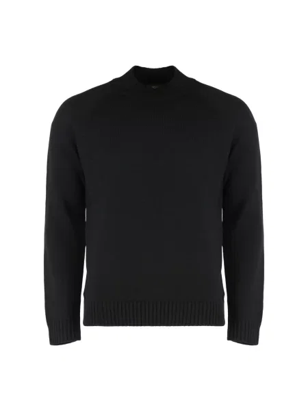 Sweter Slowear wełniany czarny