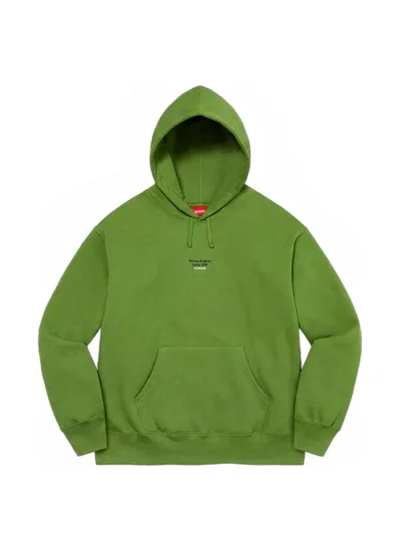 Hanorac cu glugă Supreme verde