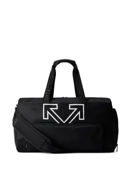 Sală de gimnastică geantă de sport Off-white alb