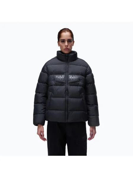 Дамско зимно яке Napapijri Rf Puffer Open black черно