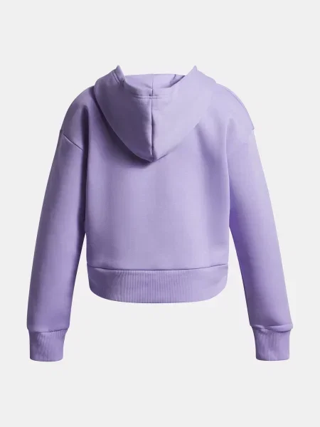 Gyerek kapucnis melegítő felső Under Armour lila