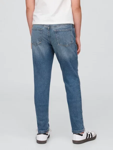 Skinny fit traperice Gap bijela