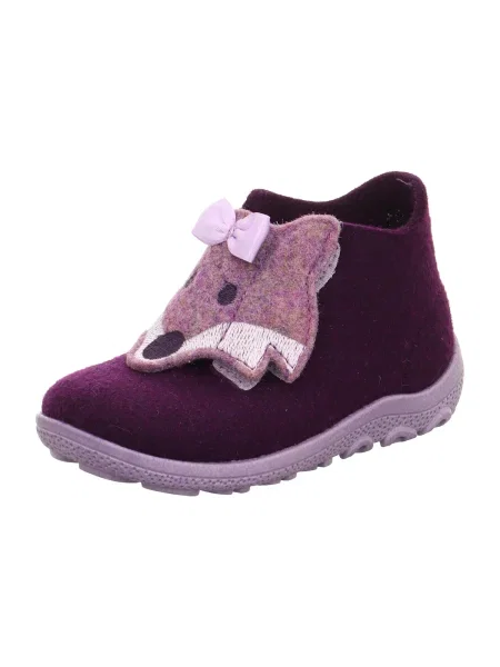 SUPERFIT Papuci de casă HAPPY OCTI ecru / mov vânătă / mauve roz