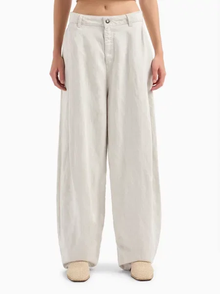 Брюки Emporio Armani бежевые