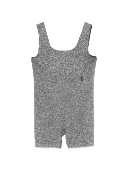 Salopetă On tricotate gri