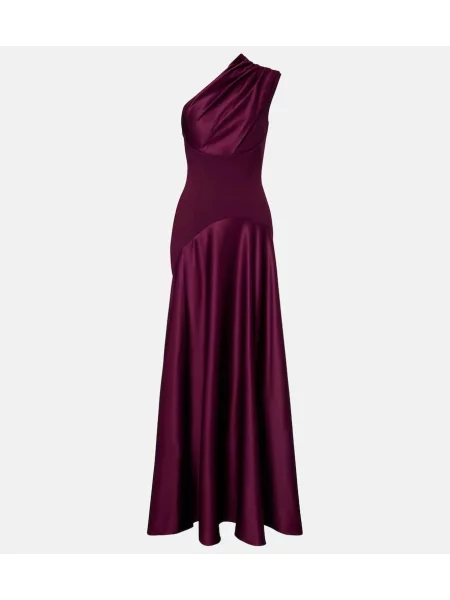 Rochie Solace London din satin drapată