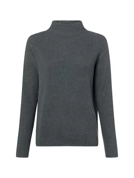 Marie Lund Sweter Kobiety jednolity S szary