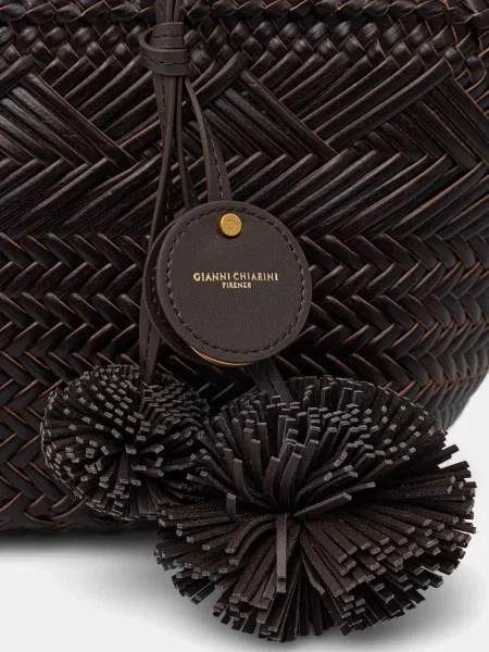 Кожаная сумка шоппер Gianni Chiarini