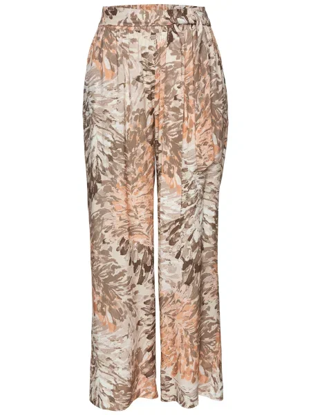 LASCANA Pantaloni / pielii / maro / portocaliu caisă bej