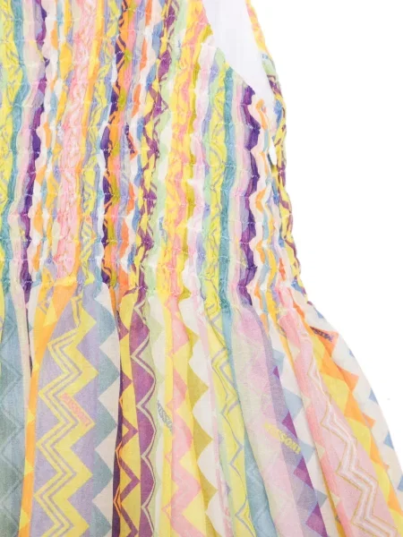 Sukienka dziecięca Missoni żółta