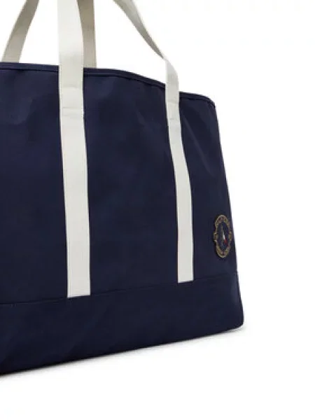 TOMMY HILFIGER Nákupní taška SUMMER marine modrá bílá