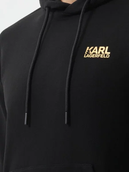 Толстовка Karl Lagerfeld чорна