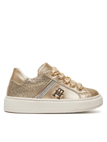 Tommy Hilfiger Sneakers Sneaker Bassa Allacciata S Auriu