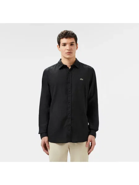 Lacoste Koszula czarna