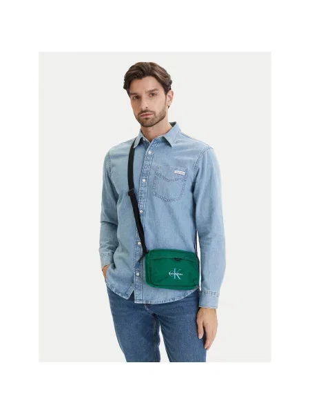 Мъжка чантичка Calvin Klein Bold Camera Bag зелен