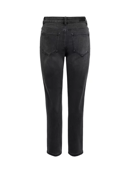 Only Petite Džínsy ONLEMILY MILA denim čierny