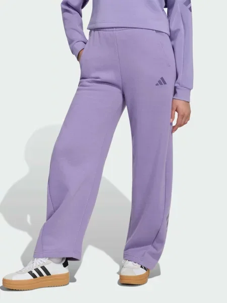 Детские брюки Adidas фиолетовые