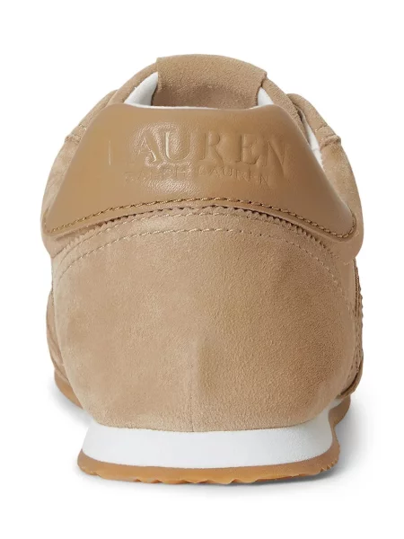 Замшевые кроссовки Lauren Ralph Lauren