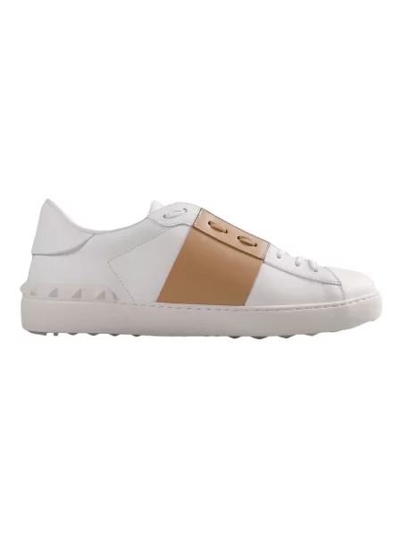 Sneakersy Valentino Open skórzane białe