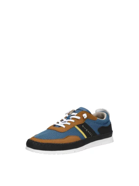 Sneakersy Bugatti sznurowane koronkowe