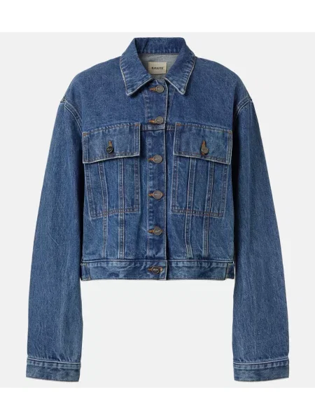 Geacă de blugi Khaite albastru