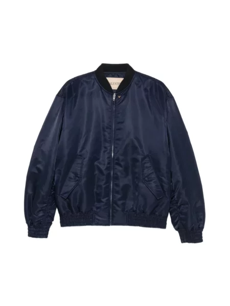 Kurtka bomber Valentino Garavani niebieski