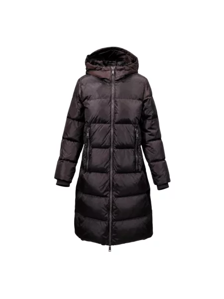 Kurtka puchowa Armani Exchange brązowa