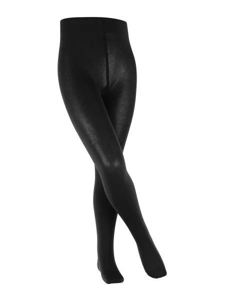 FALKE Punčocháče Cotton Touch' černá